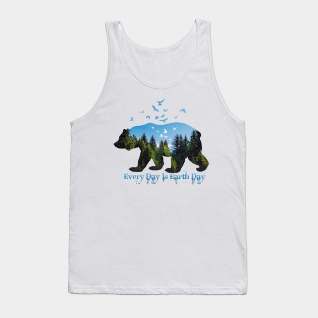 Every Day is Earth Day Tank Top by Artizan